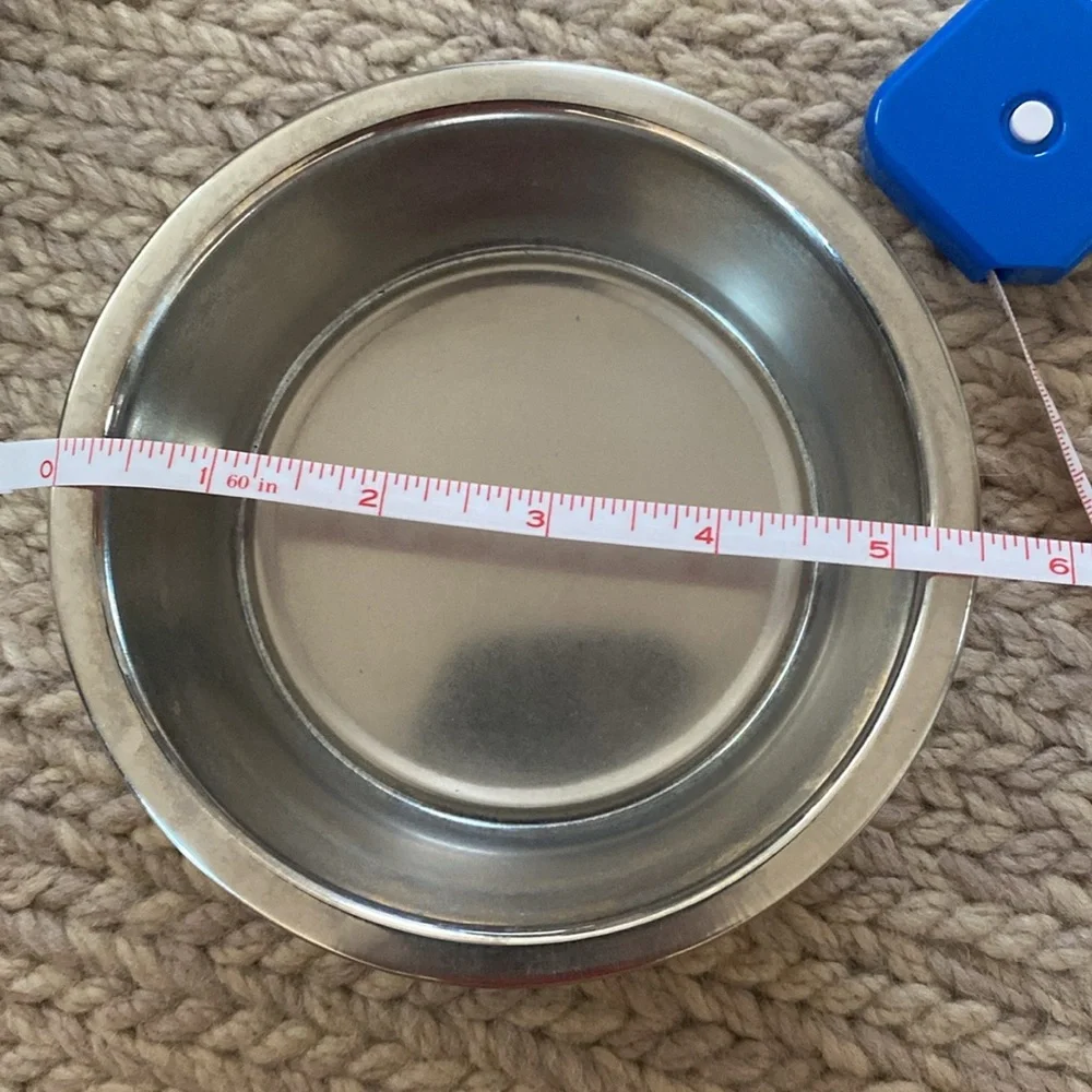 Stainless Steel Pet Bowl - 5ish in